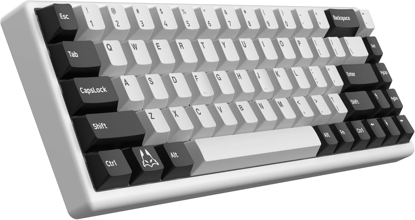 ARBITER Polar 65 - CNC Magnetic Gaming Keyboard w Rapid Trigger, Hall Effect Switches, CNC Aluminum Frame, Rapid Key, 65% Compact, Bright RGB, Dual-Shot PBT Keycaps - Kumo Blue