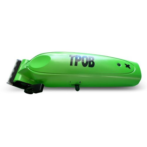 TPOB X Digital Brushless 6800rpm Metal Professional Hair Clippers for Men, XO Combination Fade/Taper Blade Cordless Rechargeable Clippers (X Clipper Green)