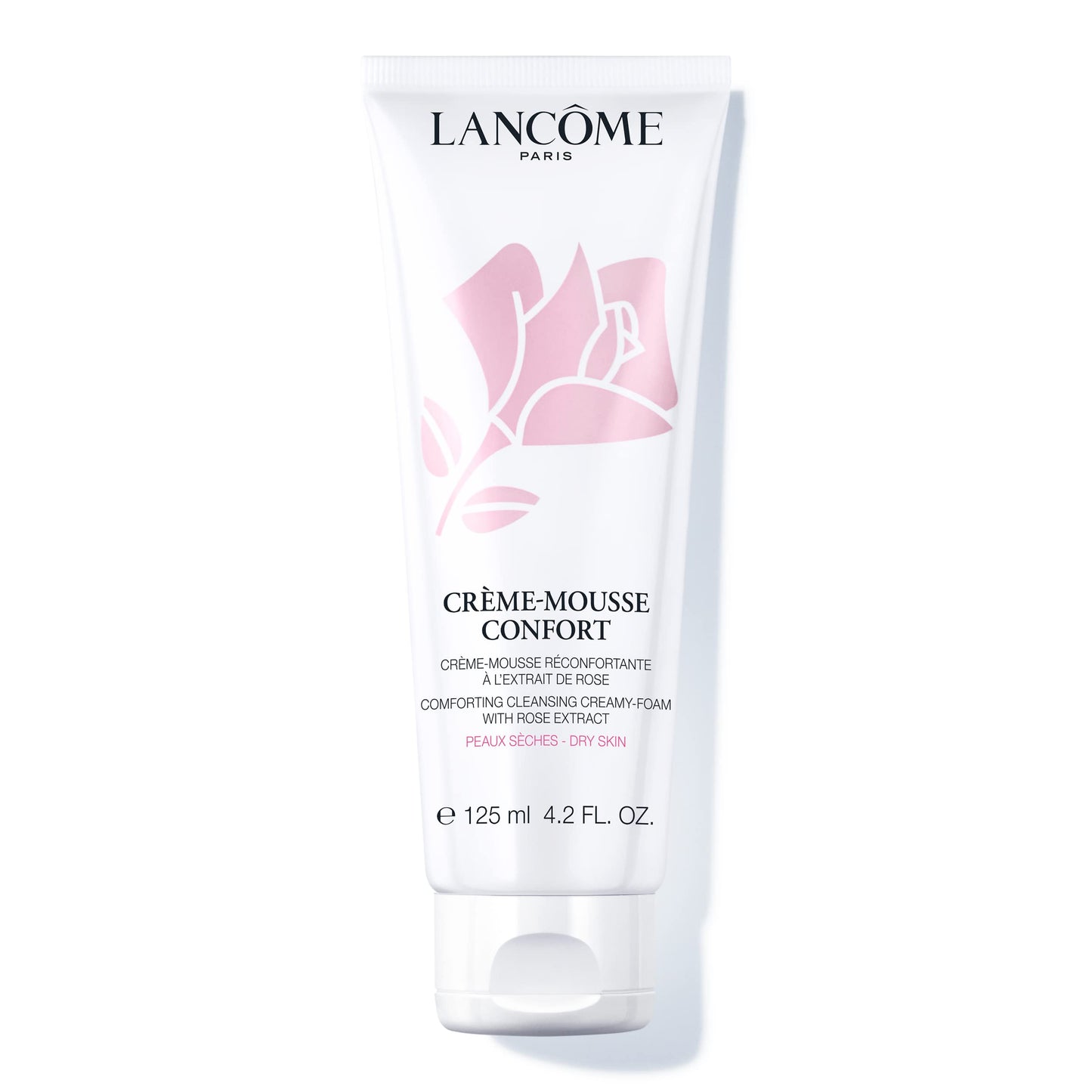 Lancôme Hydrating and Plumpling Skincare Duo - Créme Mousse Confort Foaming Facial Cleanser 4.2 Fl Oz & Génifique Radiance Boosting Anti-Aging Face Serum 0.67 Fl Oz.