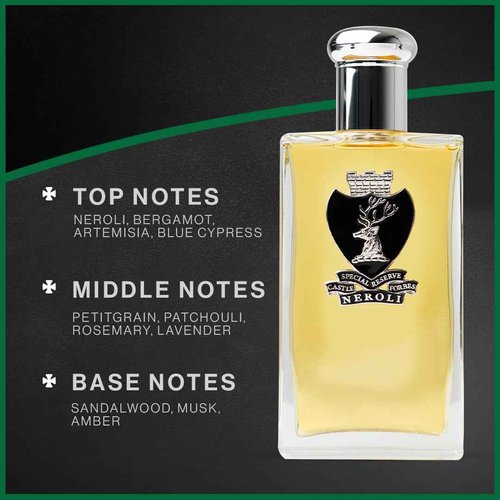 Castle Forbes KEIG Men's Cologne, 100ml | Fresh & Bold, Long-Lasting Citrus Scent w/Essential Oils | Paraben-Free, Cruelty-Free, Unapologetically Scottish Fragrance
