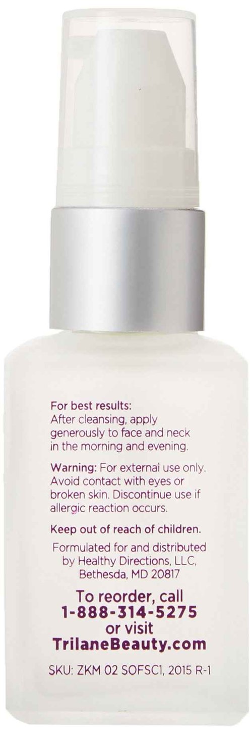 Healthy Directions Trilane Squalane Anti-Aging Moisturizer and Beauty Oil Nourishes and Reduces Dry, Rough, Flaky Skin (Lavender Scented)