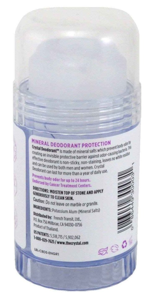 Crystal Deodorant Stick 4.25 Ounce (125.7ml) (6 Pack)