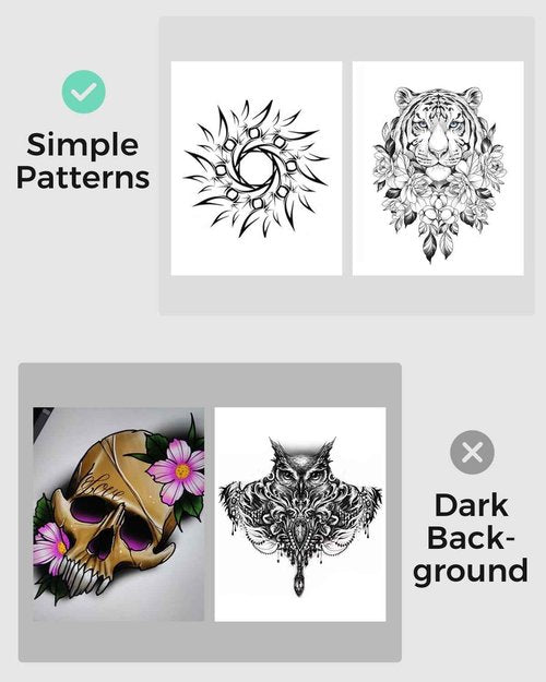 Phomemo M08F Bluetooth Tattoo Stencil Printer & Tattoo Transfer Paper - 45 Sheets A4 Size Portable Wireless Stencil Printer for Tattooing, Compatible with Smartphone & PC, Grey