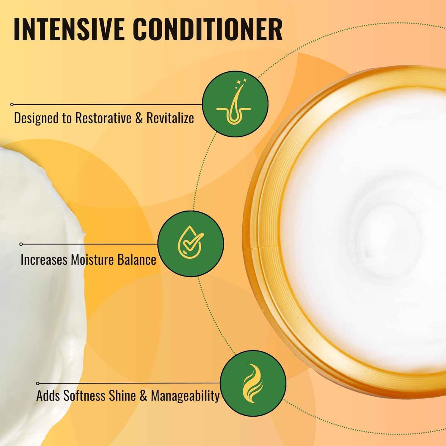 Gotukola Keratin Restorative Hair Mask 500ml with Gotukola Herb to Renew Hair Cell