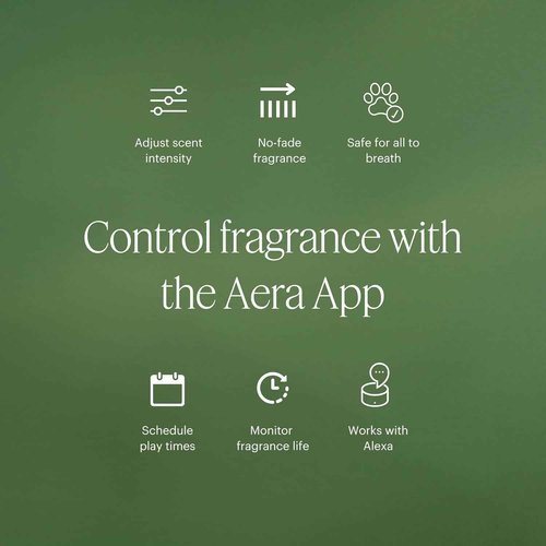 Aera Moondance - Essential Oil for Home- Warm and Alluring Fragrance - Notes of Iris, Bergamot, Amber and Vanilla - Scent Refill - Works with The Aera Diffuser