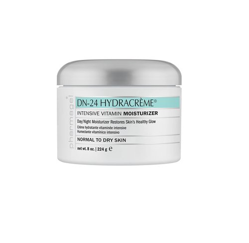 Pharmagel DN-24 Hydracrème - Intensive Vitamin Moisturizer - DNight Face and Neck Cream For Normal, Dry, and Aging Skin - 8 oz