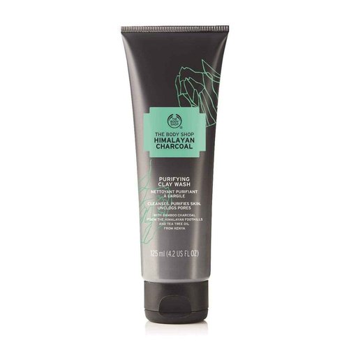The Body Shop Himalayan Charcoal Purifying Clay Wash 4.2 Oz