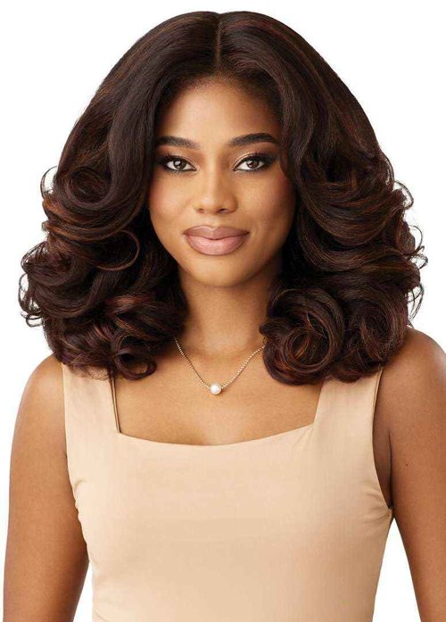 Outre Melted Hairline - Kinky Soft Edges - Kinky Soft 2 (ASH BROWN MELT)