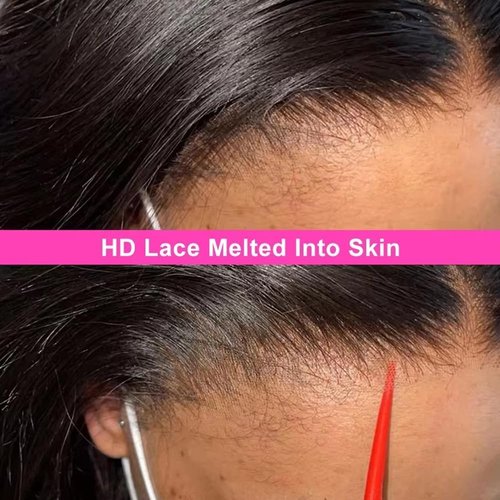 MsSunlight 13x6 Lace Front Wigs Human Hair HD Transparent Wig Deep Part Straight Human Hair Wigs 180% Density Wig 30 Inch Lace Front Wigs for Women Real Human Hair