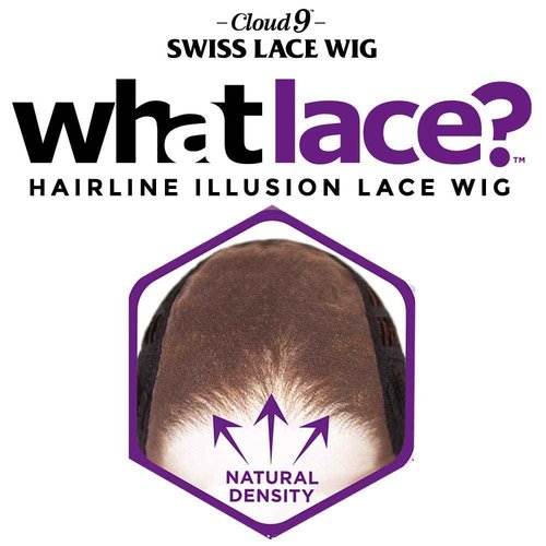 Sensationnel Cloud9 Swiss Lace WHATLACE? 13X6 Lace Wig - MORGAN (1 [Jet Black])