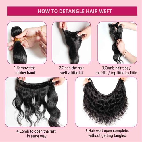 10A Straight Bundles Human Hair 20 22 24 Inch Straight Hair 3 Bundles Unprocessed Brazilian Virgin Human Hair Extension Double Weft Natural Black