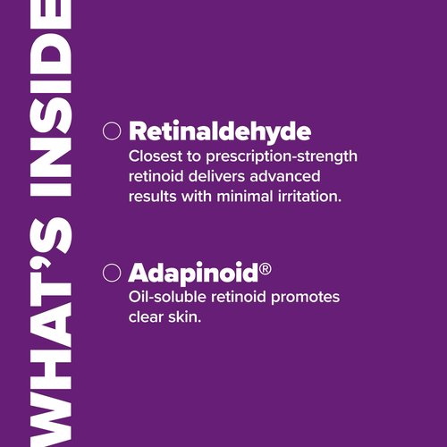 Paula’s Choice Pro Retinaldehyde Dual-Retinoid Face Serum Advanced Treatment, High Potency Anti-Aging Serum for Face, Breakout-Prone Skin, Radiance & Rough, Bumpy Texture, Fragrance-Free, 1 fl oz