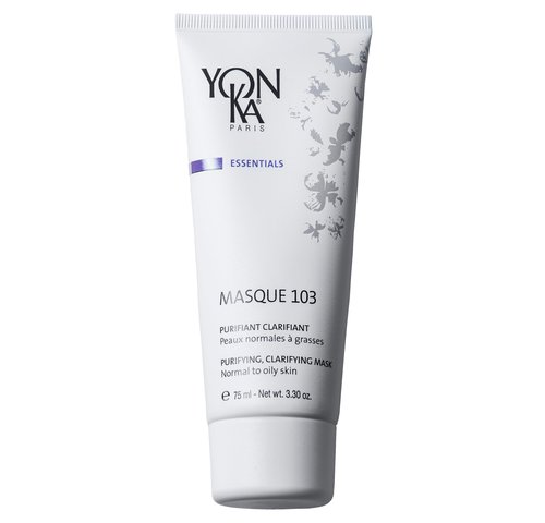 Yonka Masque 103 | Clay Face Mask | Clarify Skin and Tighten Pores with Botanical Extracts and Triple Clay Blend | Oily and Acne Prone Skin | Paraben-Free | 3.30 oz