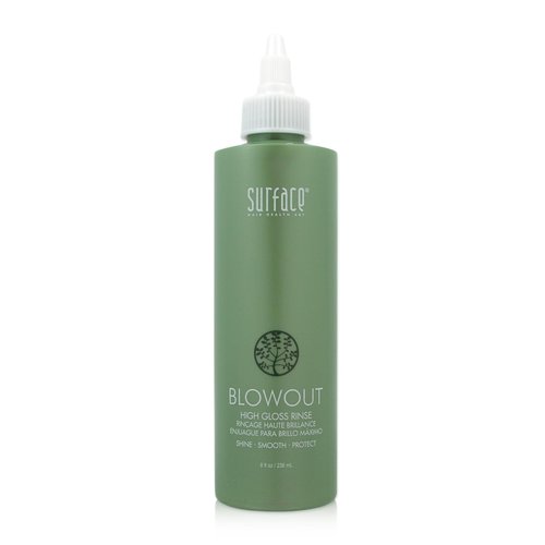 SURFACE Hair Blowout High Gloss Rinse– Organic Ingredients for Women and Men, Heat-Resistant with Babassu Oil for Longer Lasting Blowouts - 8 fl oz