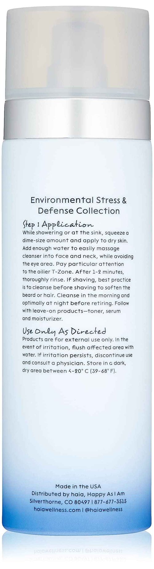 Haia "I am Calm Blue Sea Kale Cream Cleanser