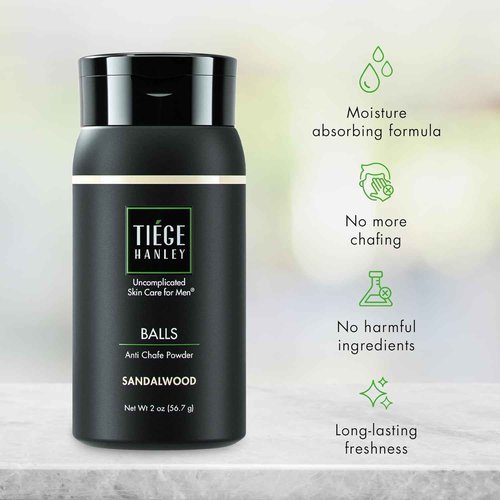 Tiege Hanley Skin Care Gift Box for Men, Gold Gifting Skincare Set With Face Wash, Exfoliating Scrub, AM & PM Moisturizer, Eye Cream, Lip Balm, & Anti Chafing Powder, Men’s Skin Care, 8 Piece Set