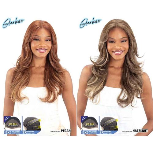 Shake-N-Go Masterclass Glueless 13X5 Pre-Plucked Hd Lace Front Wig - Royal (ALMOND)