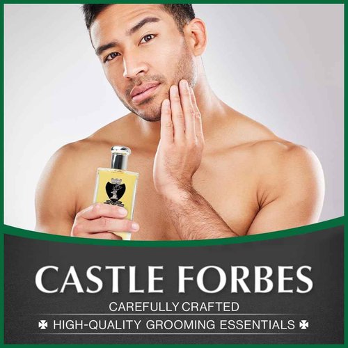 Castle Forbes KEIG Men's Cologne, 100ml | Fresh & Bold, Long-Lasting Citrus Scent w/Essential Oils | Paraben-Free, Cruelty-Free, Unapologetically Scottish Fragrance