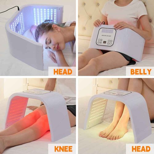 7 Color LED Light For Face Red Light Beauty Machine with Spray LED PDT Light Professional Facial Skin Care Machine For Home And Spa Use