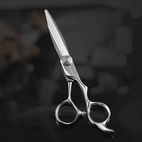 AOLANDUO Master Series Hair Cutting Scissors - VG10 Steel, Razor Edge, Ergonomic - 1 Pc, 6 in