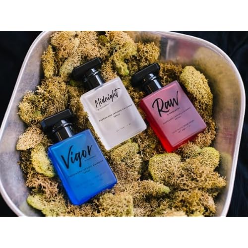 RawChemistry - A Pheromone Infused Mens Cologne Gift Set - Set of 3 Colognes