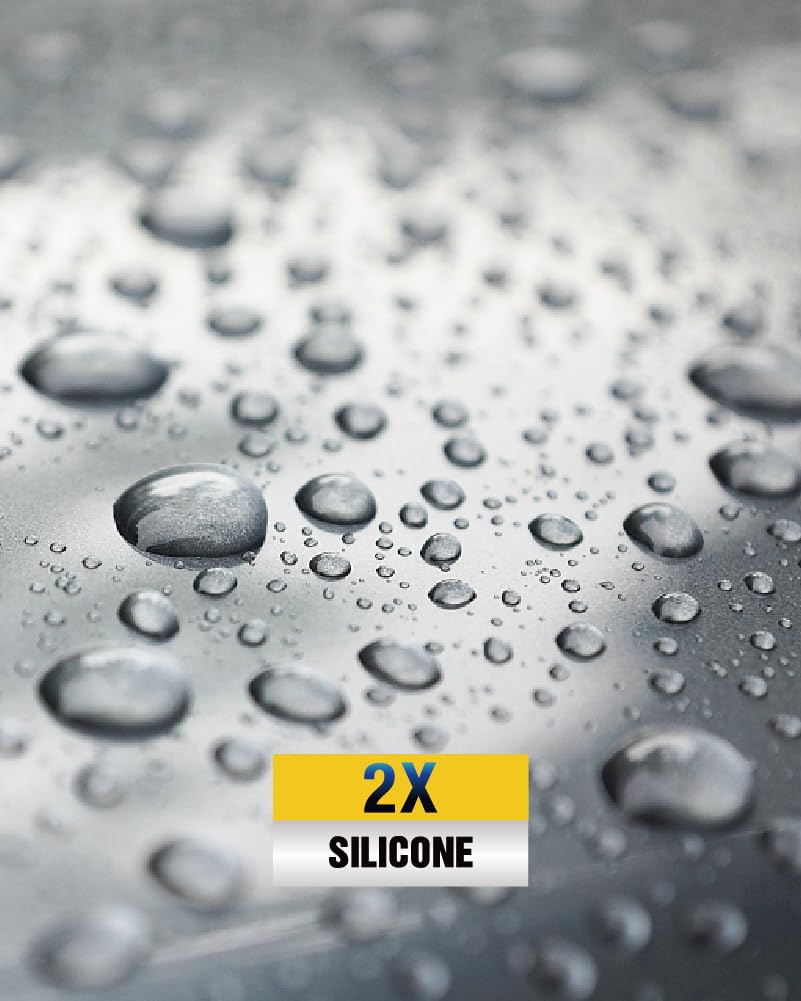 5 PLUS® Silicone Windshield Wipers 24 and 19 Inch Replacement For VOLKSWAGEN VW Jetta 2023-2011 Passat 2018-2012 CC 2017-2013, Automotive Replacement Windshield Wipers With Water Repellent