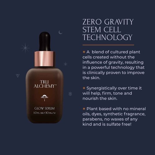 Tru Alchemy Glow Serum + Quench Crème | Resurfacing Radiance Facial Serum with Bakuchiol, Glycolic & Lactic Acid + Skin-Renewing Total Immersion Face Cream | 1 fl oz30ml // 1.7 fl oz/48 g
