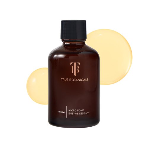 True Botanicals Microbiome Enzyme Essence | Hydrating & Resurfacing Benefits for All Skin Types | Gives a Dewy Looking Complexion | Dermatologist Tested, All Natural, Vegan | 4 fl oz | 118 ml