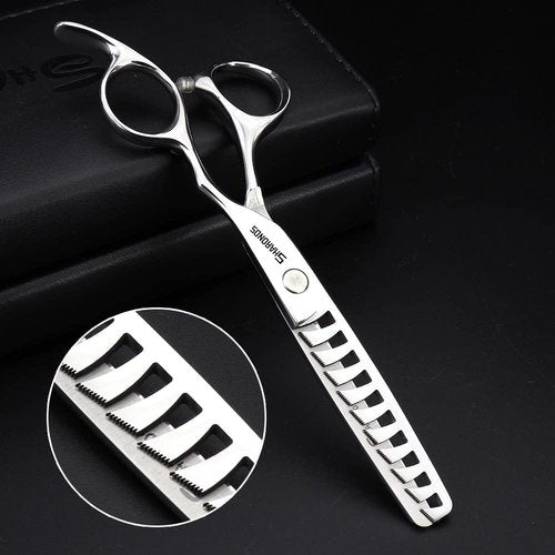 6/6.5 inch professional hair scissors hairdresser hair thinning scissors hairdressing tools barber scissors (6-inch 3pc)