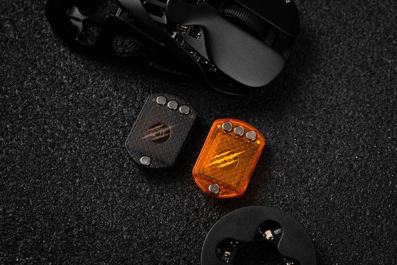 AM Infinity Gaming Wireless Mouse, 49g Metal Ultralight Hollow Design, 30000 DPI PAW3950 Sensor, Dual 8K Polling, Hot-Swappable Battery, DIY RGB Lighting – 2.4G/Bluetooth/Wired Gaming Computer Mouse