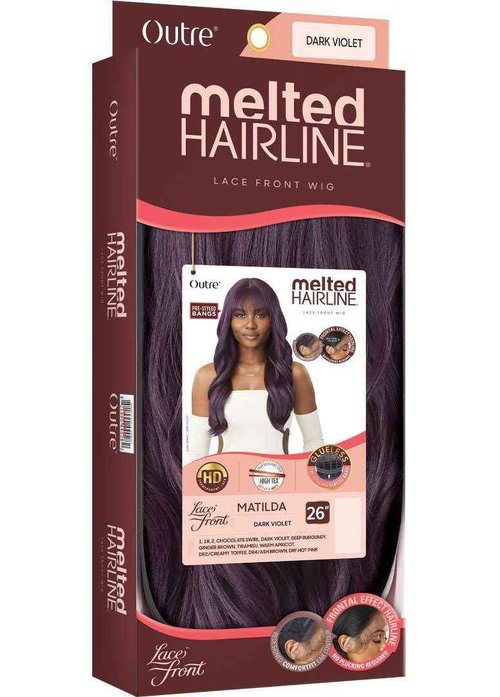 Outre Lace Front Wig - Melted Hairline - Matilda (DR4/ASH BROWN)