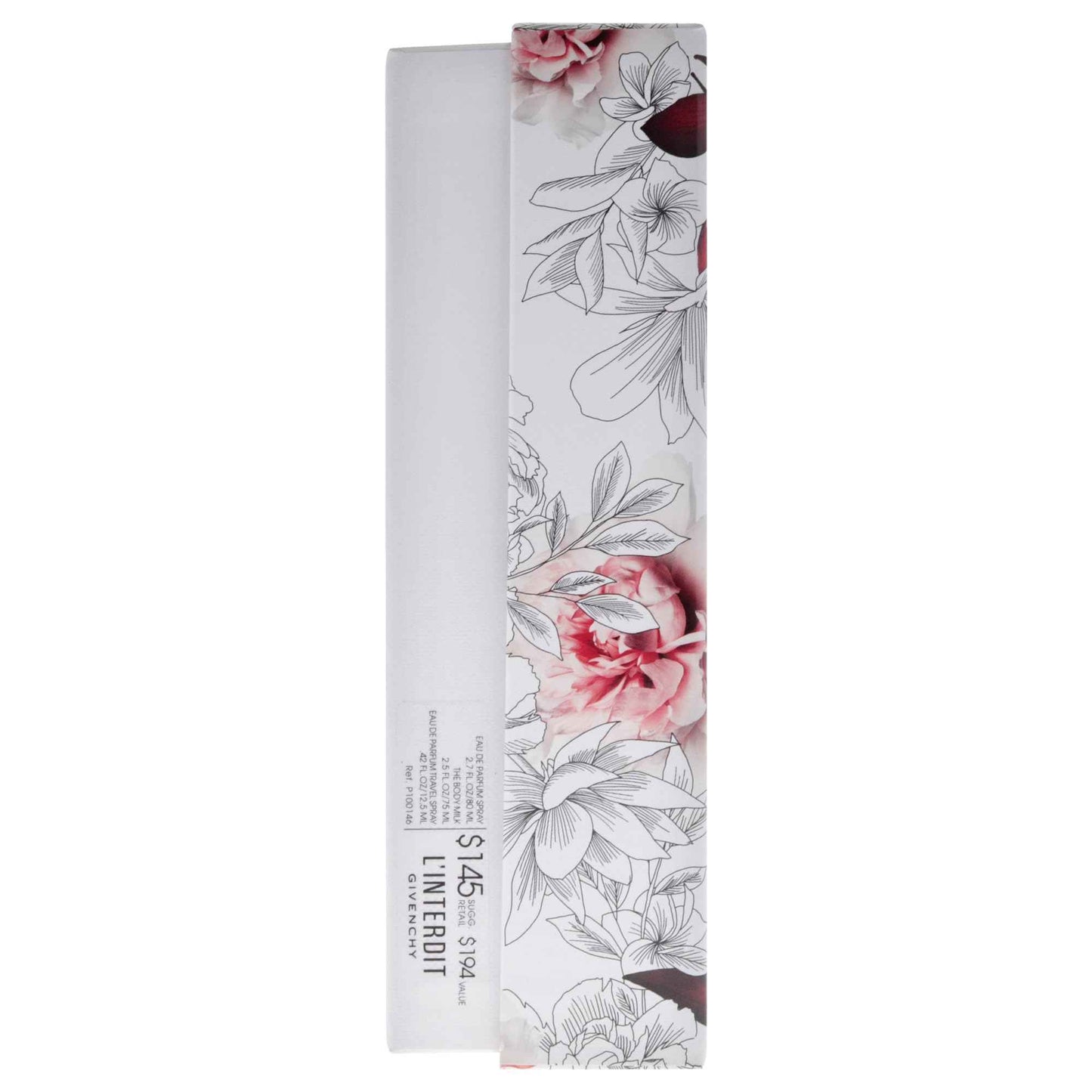 Givenchy LInterdit for Women - 3 Pc Gift Set 2.7oz EDP Spray, 0.42oz EDP Spray, 2.5oz Body Milk