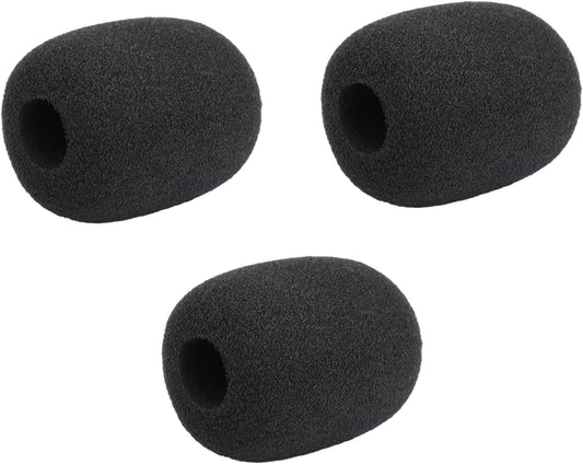 3-Pack Pop Filter Replacement for SteelSeries Arctis 1 3 5 7 7X 7P 9X Pro Gaming Headset Mic Foam Cover