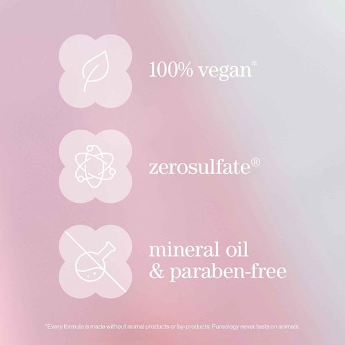 Pureology Pure Volume Shampoo - Enhances Volume and Movement, Lightweight Shampoo for Fine, Flat, Color Treated Hair, Sulfate-Free & Vegan, 33.8 Fl Oz