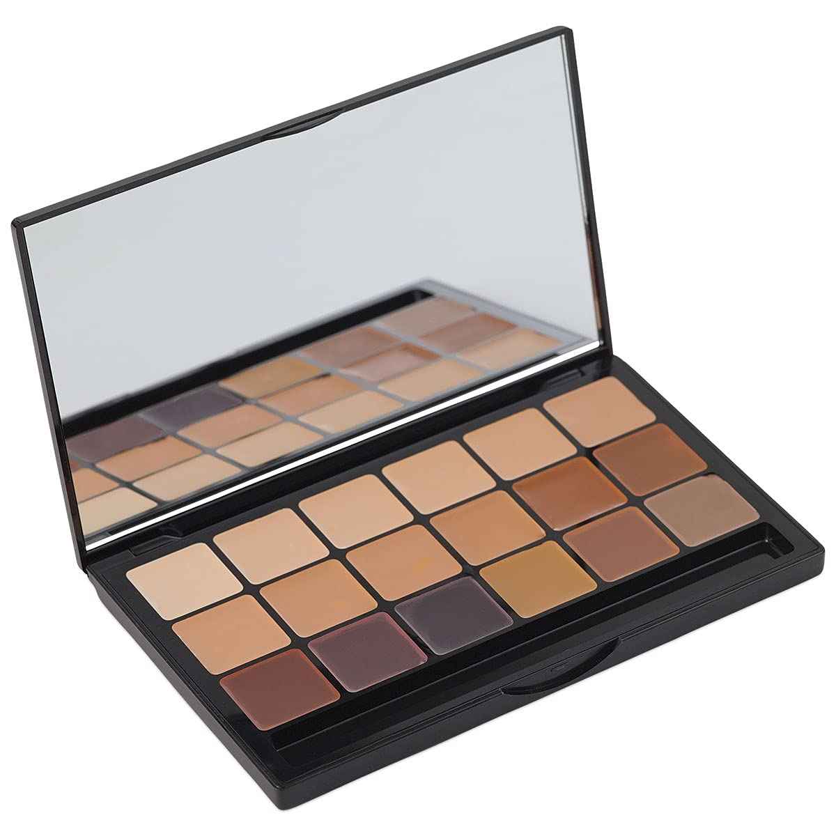 Graftobian Neutral HD Glamour Creme Foundation Super Palette - 18 High Definition Cream Makeup Shades