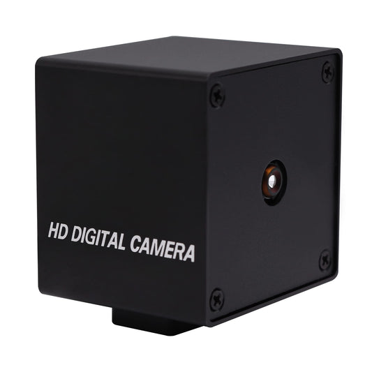 48MP USB Camera Autofocus Ultra HD 70 Degree Lens with Mini Metal Case, High Speed 4K 30fps Webcam Plug and Play Industrial Surveillance Security Camera for PC/Mac OS/Windows/Raspberry Pi/Scanner
