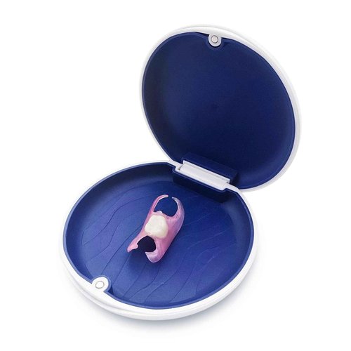 Custom Partial Dentures for Women with No Teeth, Temporary Dentures for Men, Removable Dentures for Tooth, Personalized Replacement Teeth, Adjustable & Comfortable, Easy to Use (1 Tooth)