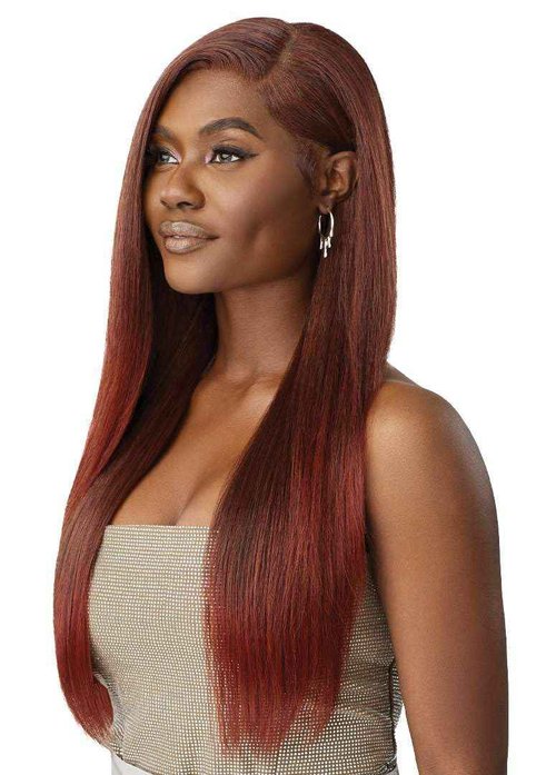 Outre Lace Front Wig - Melted Hairline - Swirlista - Swirl 101 (OFF BLACK 1B)