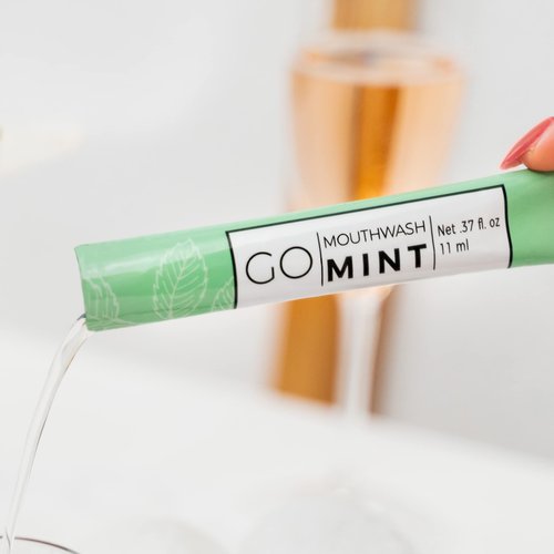 Exershield to GO mouthwash no Alcohol Formula (Mint, 60 Individual Packets)