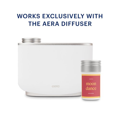 Aera Moondance - Essential Oil for Home- Warm and Alluring Fragrance - Notes of Iris, Bergamot, Amber and Vanilla - Scent Refill - Works with The Aera Diffuser