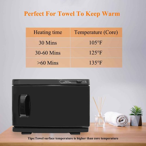 Towel Warmer, 8L Facial & Spa Towel Warmer Auto Reheat, Hot Towel Warmer Cabinet for Estheticians, Professional Towel Warmer for Salon, Spa, Massage
