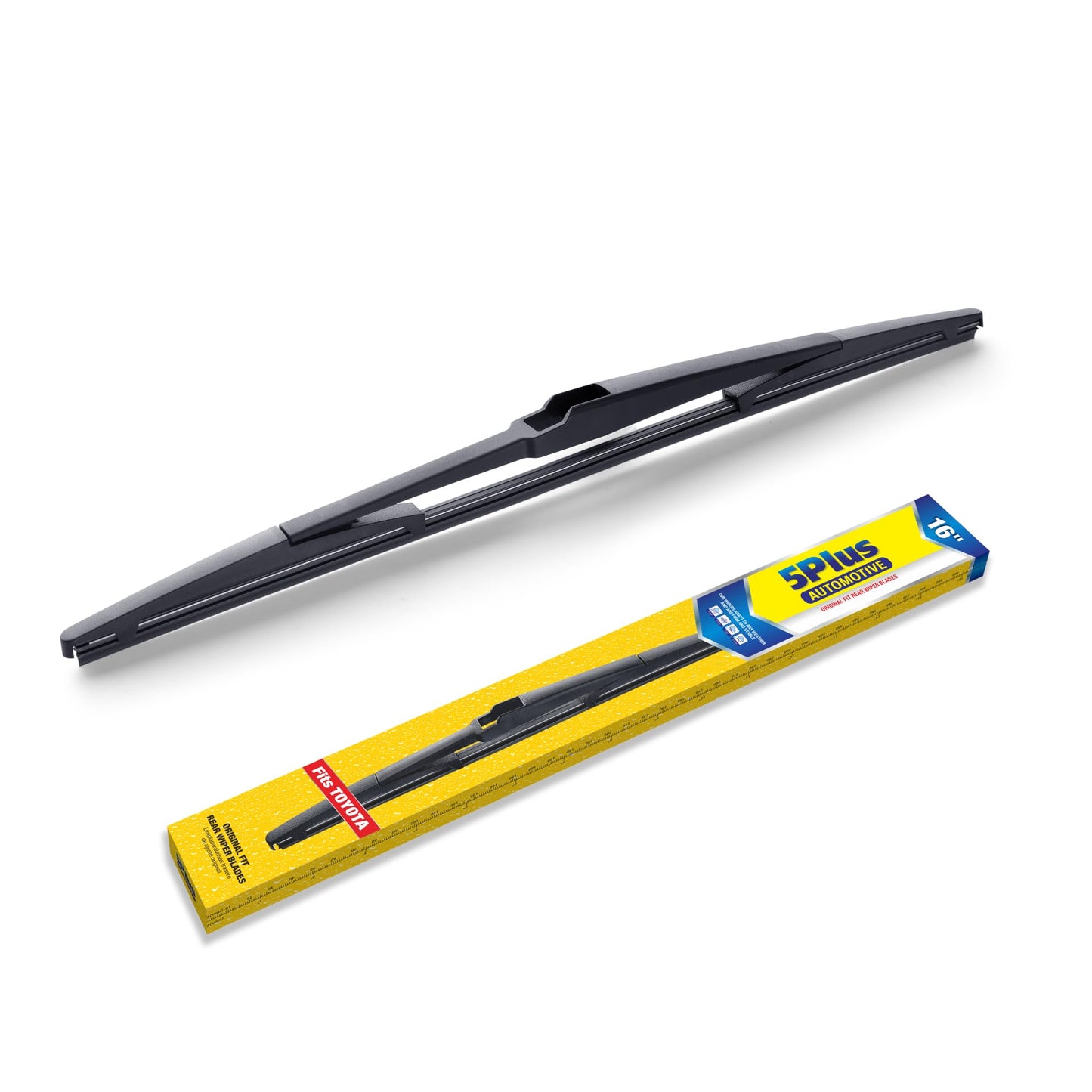 5 PLUS® 16" Rear Wiper Blade Replacement For 2022-2004 Toyota Prius Rear Wiper Blade, For 2020-2011 Toyota Sienna Rear Windshield Wiper Blade