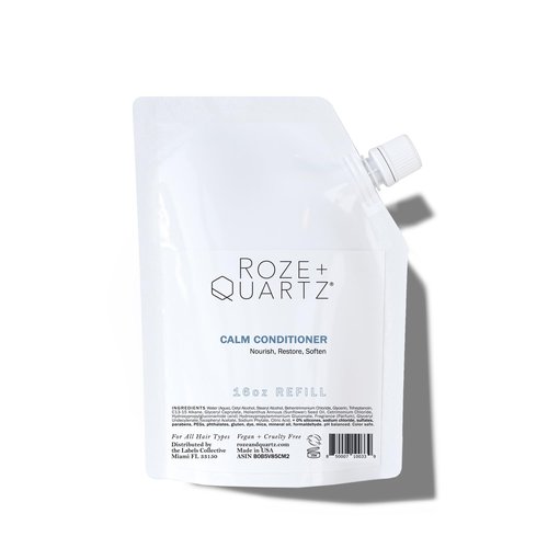 Roze + Quartz Calm Conditioner (Refill 16oz 500ml) with Facet Fix™ Bond Builder