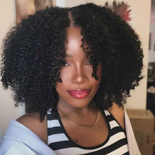 ISEE Glueless Wigs Human Hair Pre Plucked Pre Cut Ready to Wear Glueless Bob Wigs for Black Women 7x5 HD Lace Closure Wigs Human Hair 180% Density 14 Inch