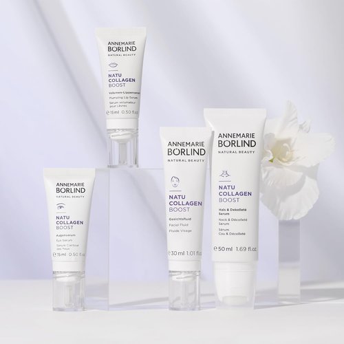 ANNEMARIE BÖRLIND - NATU COLLAGEN Eye Serum - firming, refreshing and radiant eye care, with botanical collagen and plant-based protein, under eye serum, 0.50 Fl. Oz.