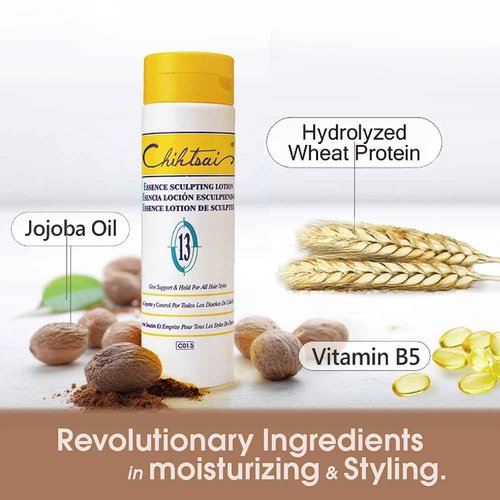 Chihtsai No.13 Essence Sculpting Lotion (34oz/1000ml) - Conditioning, Give Support & Hold For All Hair Styles