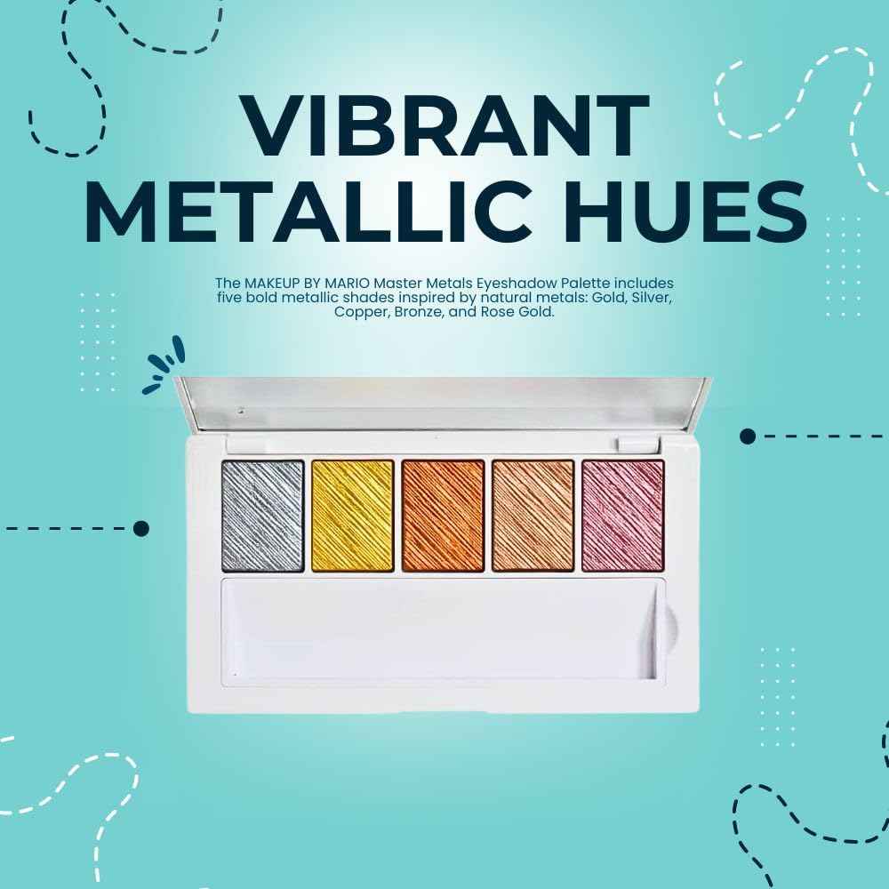 MAKEUP BY MARIO Master Metals® Eyeshadow Palette 5 x 0.05 oz/ 1.5 g