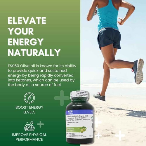 SES Research C60 - Nootropic, Focus, Sleeping Supplement, Anti Aging, Super Antioxidant, Maximum Concentration, C60 99.99% in Organic Extra Virgin Olive Oil