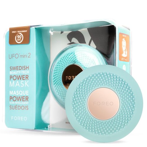FOREO UFO mini 2 Red Light Therapy For Face - Deep Facial Hydration - Anti Aging - Face Moisturizer - Dark Spot Remover - Full LED Spectrum - Mint