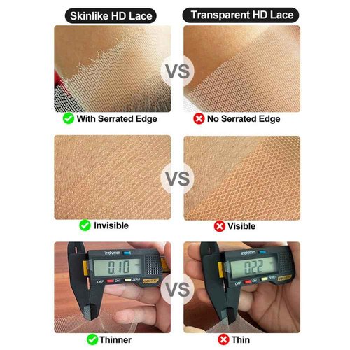 Venice Hair Real HD Lace Closure only 0.10mm Ultra-thin Invisible Crystal HD Lace Pre Plucked with Baby Hair Straight Human Hair Lace Frontal Closure (7x5 HD Straight, 20 Inch)